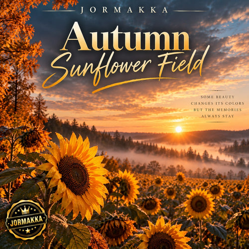 Autumn Sunflower Field — JORMAKKA cover art