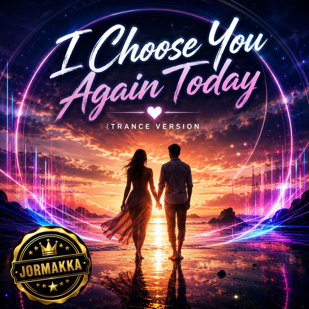 I Choose You Again Today (Trance Version) — JORMAKKA cover art