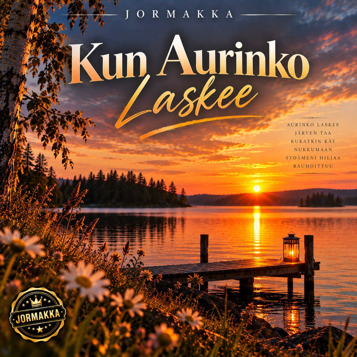 Kun Aurinko Laskee — JORMAKKA cover art